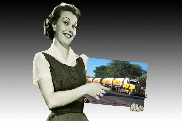 Mack Truck Shell Road Train Tin Sign freeshipping - garageartaustralia
