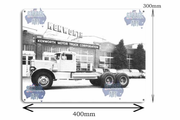 Kenworth Truck Company Tin Sign freeshipping - garageartaustralia