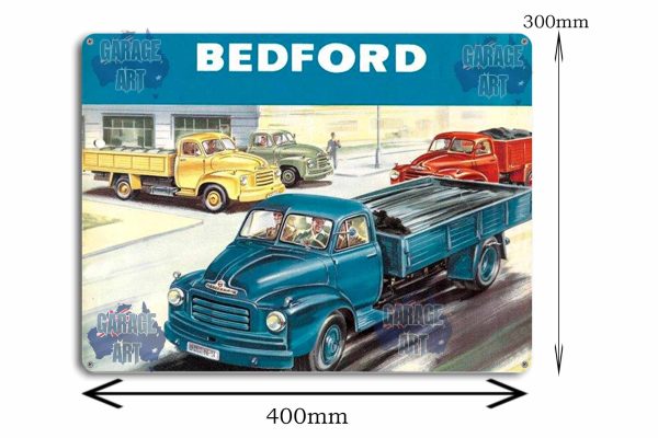 Bedford Tin Sign freeshipping - garageartaustralia