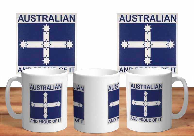Australian and Proud of It 11oz Mug freeshipping - garageartaustralia