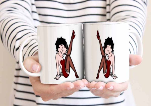 Betty Boop Leg Kicks 11oz Mug freeshipping - garageartaustralia