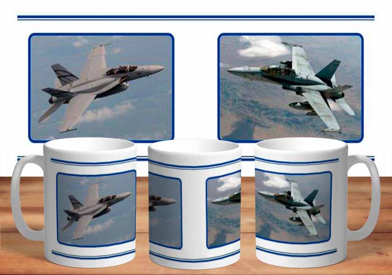 Fighter Jet Plane 11oz Mug freeshipping - garageartaustralia
