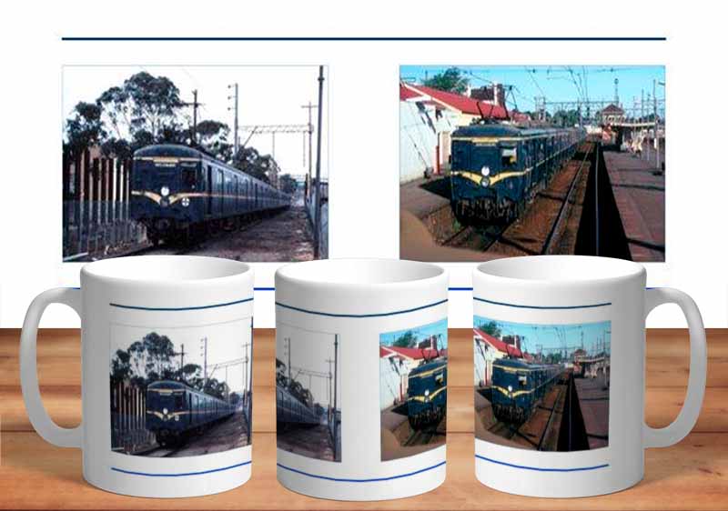 Harris Electric Train Victorian Rail 11oz Mug freeshipping - garageartaustralia