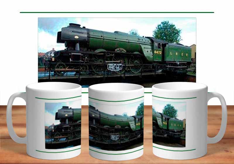 LNER 4472 Steam Locomotive 11oz Mug freeshipping - garageartaustralia