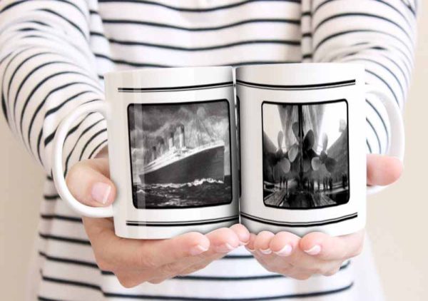 The Titanic at Sea 11oz Mug freeshipping - garageartaustralia