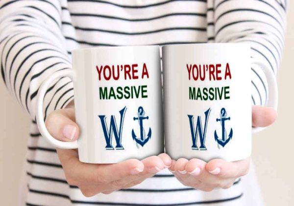 You Are  A Massive Wanker 11oz Mug freeshipping - garageartaustralia