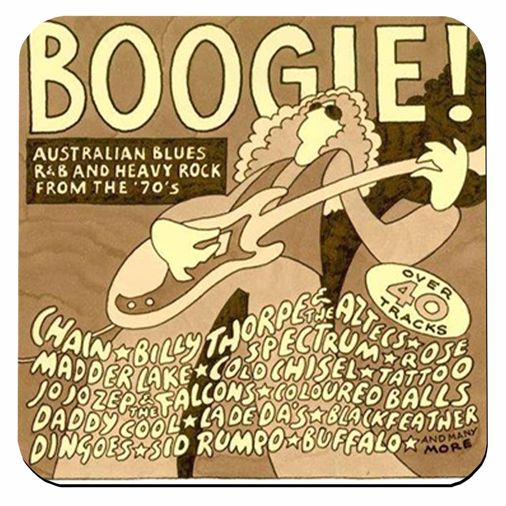 Boogie Poster Coaster freeshipping - garageartaustralia