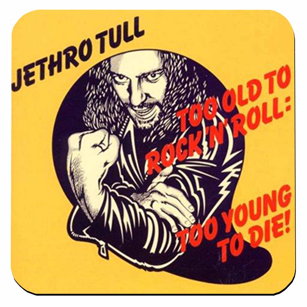 Jethro Tull to Young To Die Coaster freeshipping - garageartaustralia