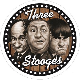 3 Stooges Sticker freeshipping - garageartaustralia