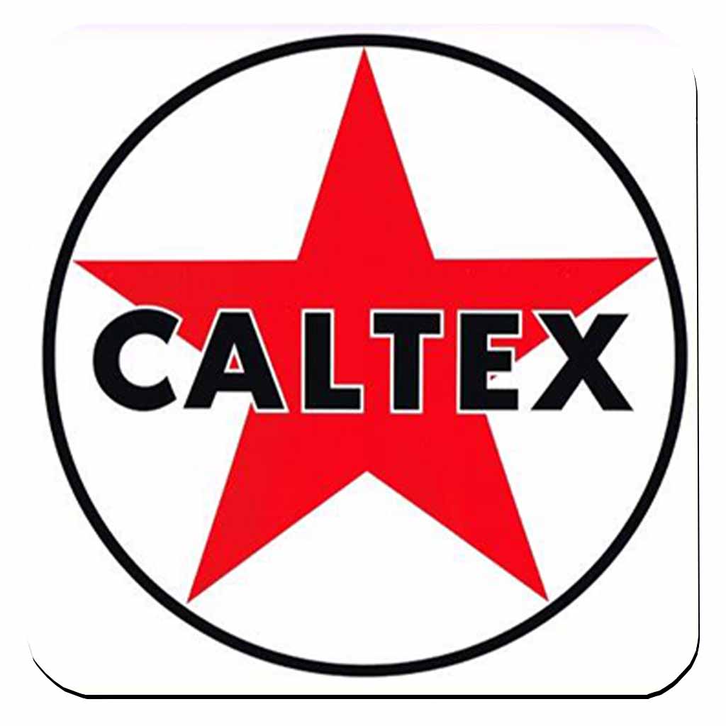 Caltex Logo Coaster freeshipping - garageartaustralia