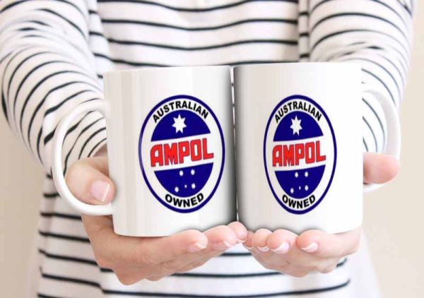 Ampol Australian Owned 11oz Mug freeshipping - garageartaustralia