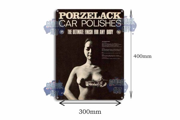 Pozelack Polish Tin Sign freeshipping - garageartaustralia