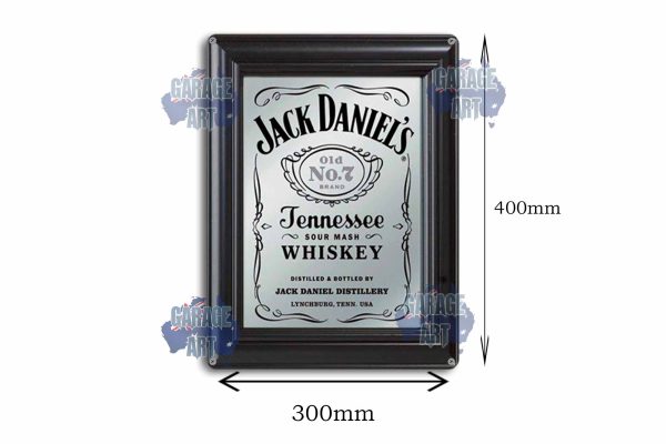 Jack Daniels  Sour Mash Framed  Tin Sign freeshipping - garageartaustralia