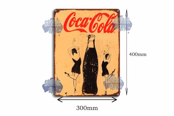 Coke a Cola Tin Sign freeshipping - garageartaustralia