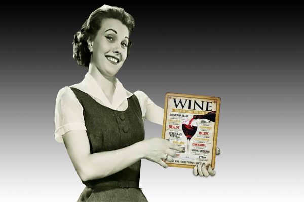 Wine From Around the World Tin Sign freeshipping - garageartaustralia