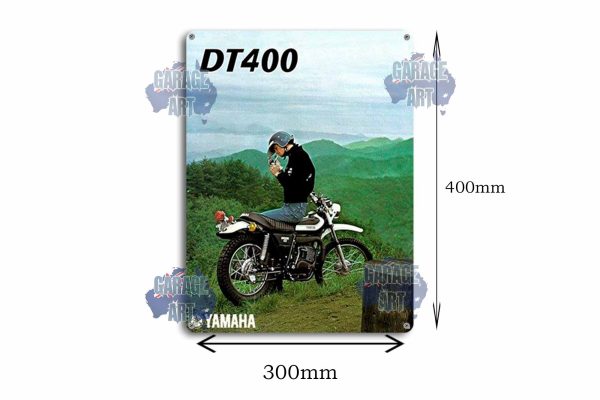 Yamaha DT400 Tin Sign freeshipping - garageartaustralia