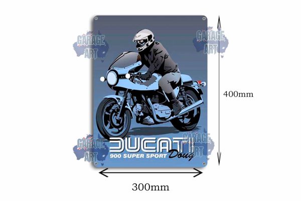 Ducati 900 Sport Tin Sign freeshipping - garageartaustralia