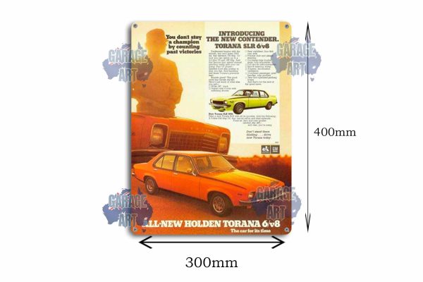 1974 Holden LH Torana Tin Sign freeshipping - garageartaustralia