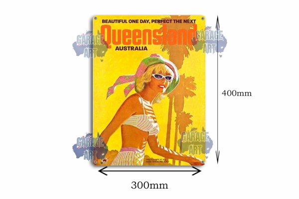 Queensland Beautiful day Perfect the Next Tin Sign freeshipping - garageartaustralia