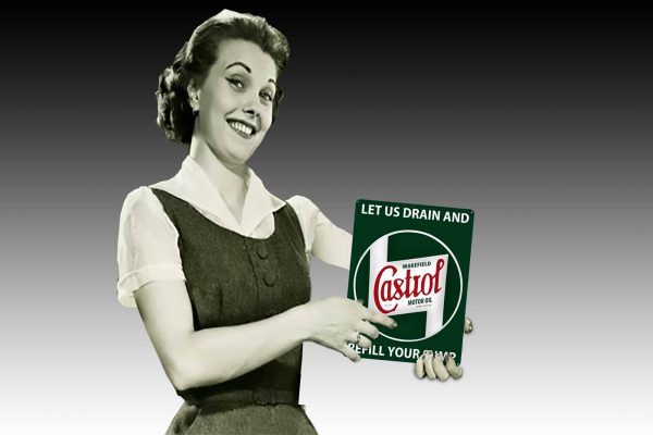 Castrol Refill Tin Sign freeshipping - garageartaustralia