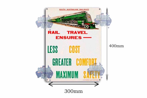 Less Cost South Australian Railways Tin Sign freeshipping - garageartaustralia