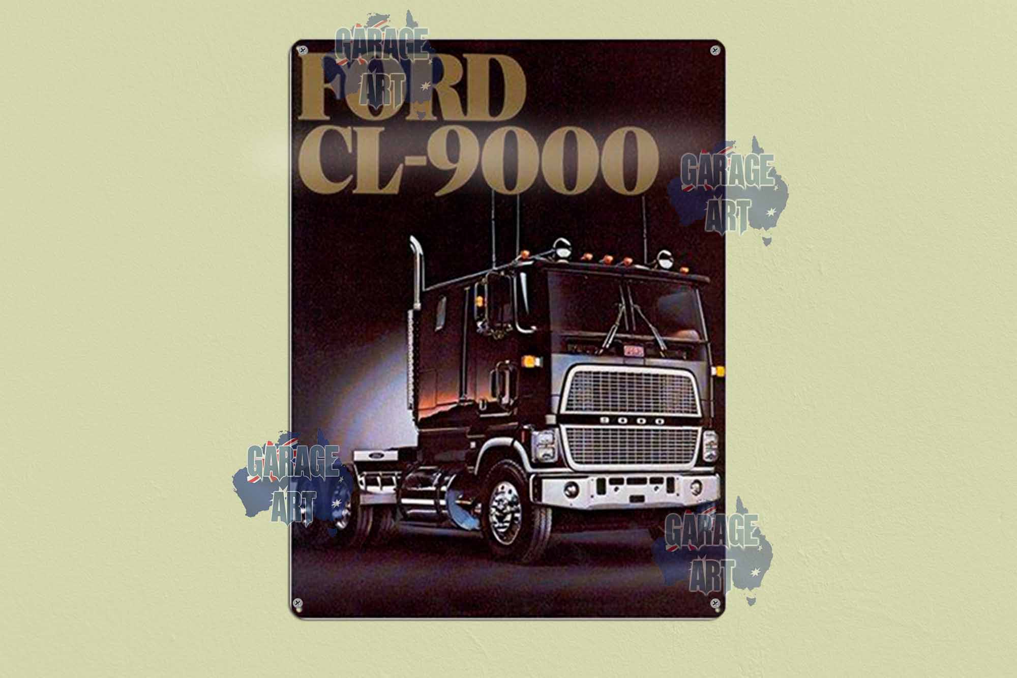 CL-9000 Ford Trucks Tin Sign freeshipping - garageartaustralia