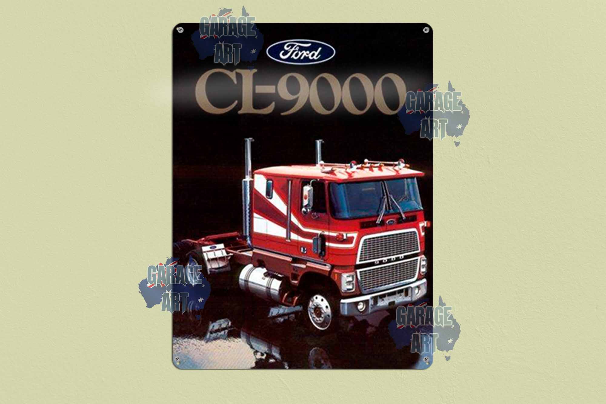 CL-9000 Ford Truck Tin Sign freeshipping - garageartaustralia