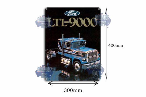 Ford Trucks LTL-9000 Tin Sign freeshipping - garageartaustralia