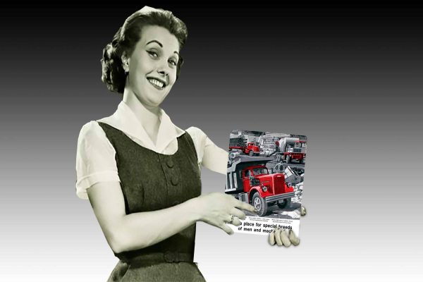 White Trucks For Special Men Machines Tin Sign freeshipping - garageartaustralia