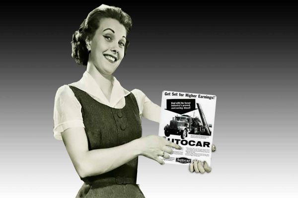 Autocar Trucks Earn More Tin Sign freeshipping - garageartaustralia