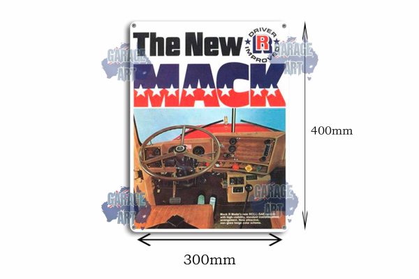 The New Mack Truck Tin Sign freeshipping - garageartaustralia