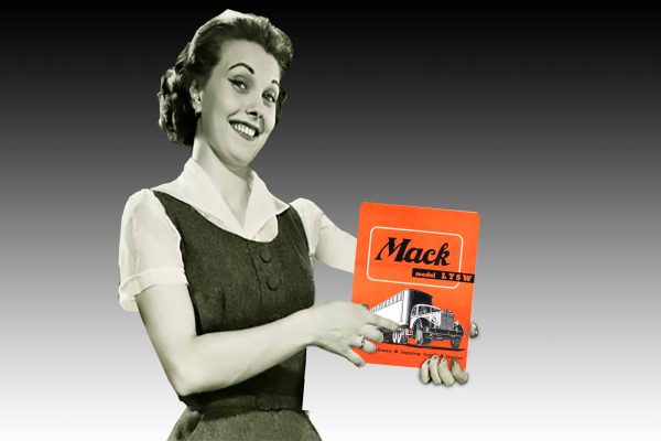 Mack Truck ModeL TSW Tin Sign freeshipping - garageartaustralia