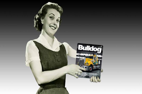 Mack Trucks The New Bulldog Tin Sign freeshipping - garageartaustralia