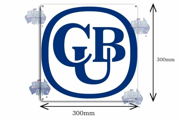 Carlton United Brewery CUB Logo  300mmx300mm Tin Sign freeshipping - garageartaustralia