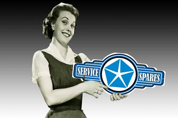 Chrysler Pentagon Logo Tin Sign freeshipping - garageartaustralia