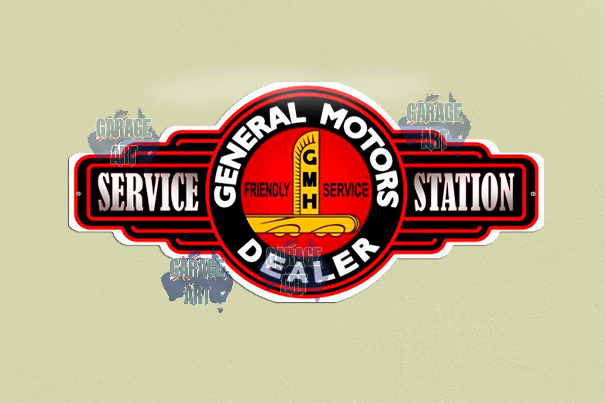 Holden General Motor Dealer Logo Tin Sign freeshipping - garageartaustralia
