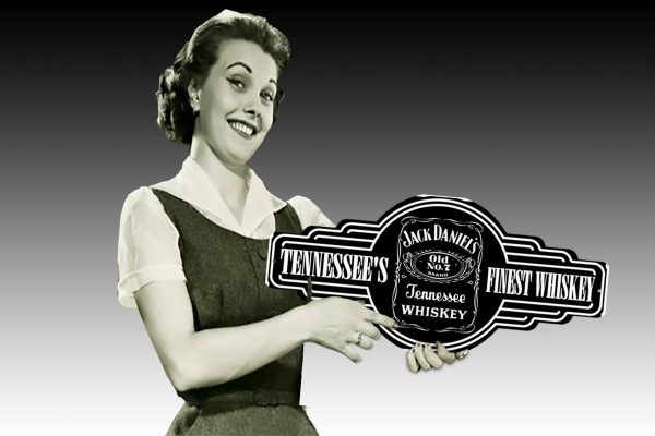 Jack Daniels Old No7 Finest Whiskey Tin Sign freeshipping - garageartaustralia