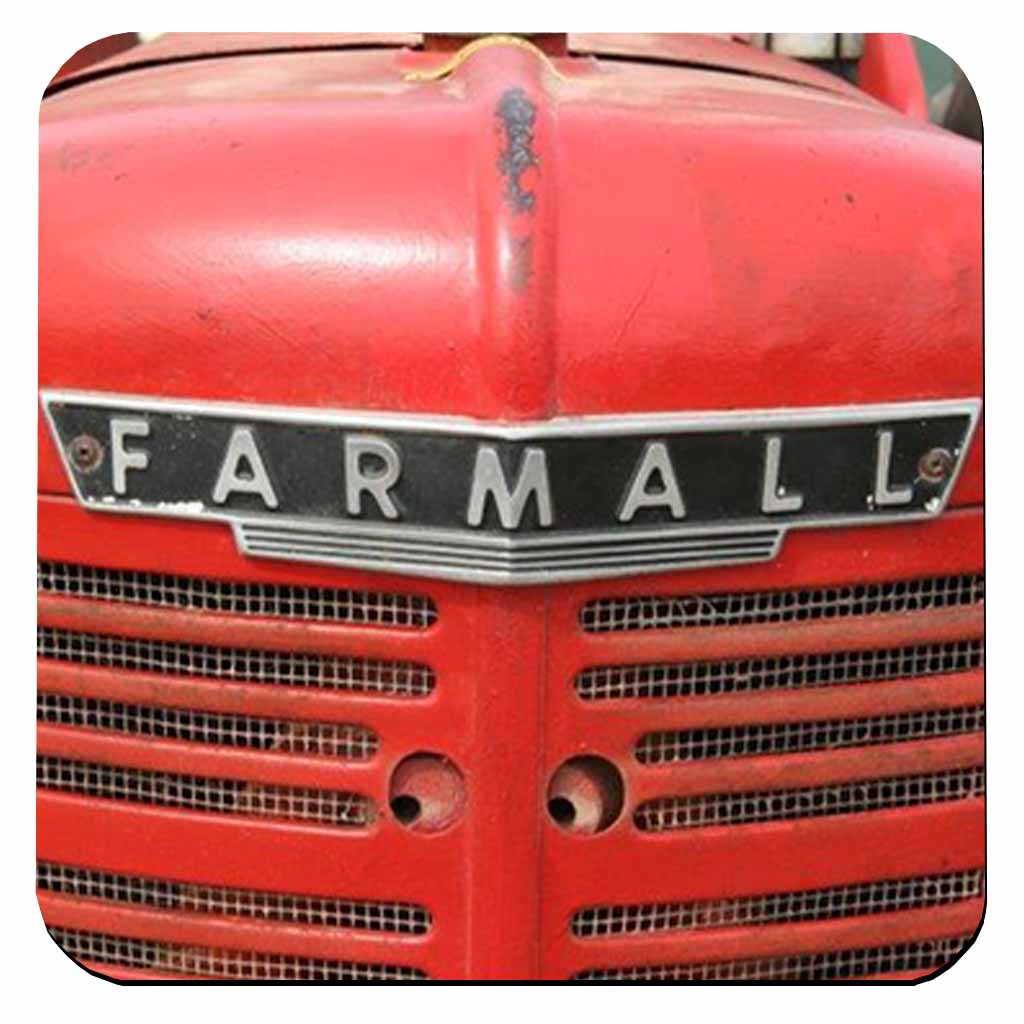 Farmall Tractor Grill Coaster freeshipping - garageartaustralia
