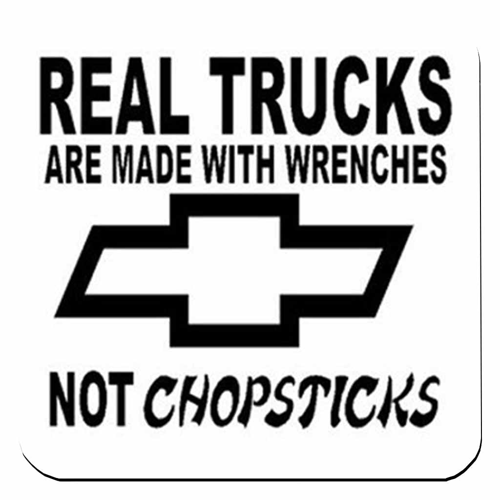 Real Trucks Made with Wrenches Chevrolet Trucks freeshipping - garageartaustralia