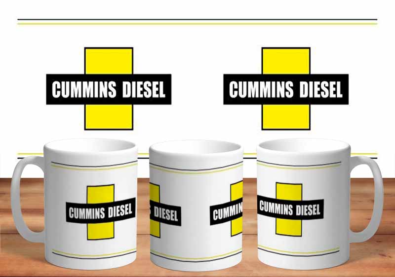 Cummins Diesel Logo Mug freeshipping - garageartaustralia
