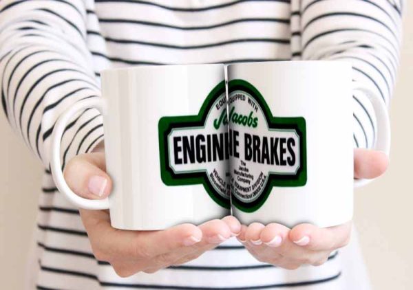 Jacobs Engine Brakes Logo Mug freeshipping - garageartaustralia