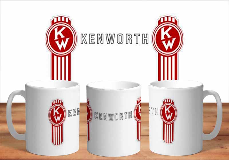 Kenworth Trucks KW Logo Mug freeshipping - garageartaustralia