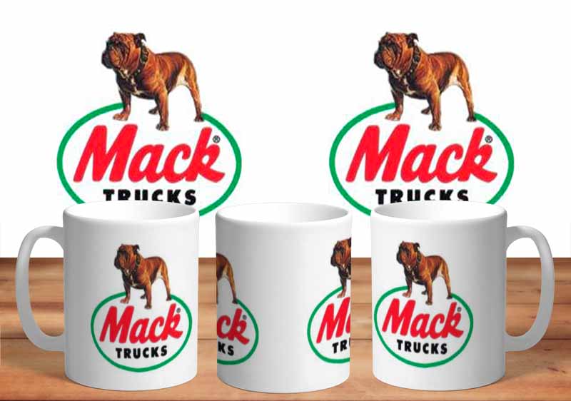 Mack Trucks Logo Mug freeshipping - garageartaustralia