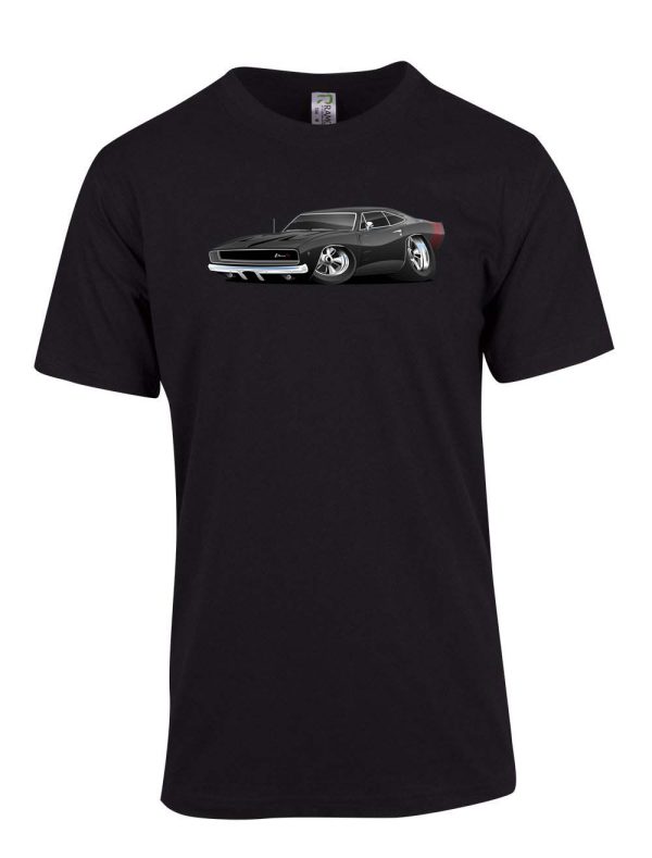 Dodge Charger Logo Printed T-Shirt freeshipping - garageartaustralia